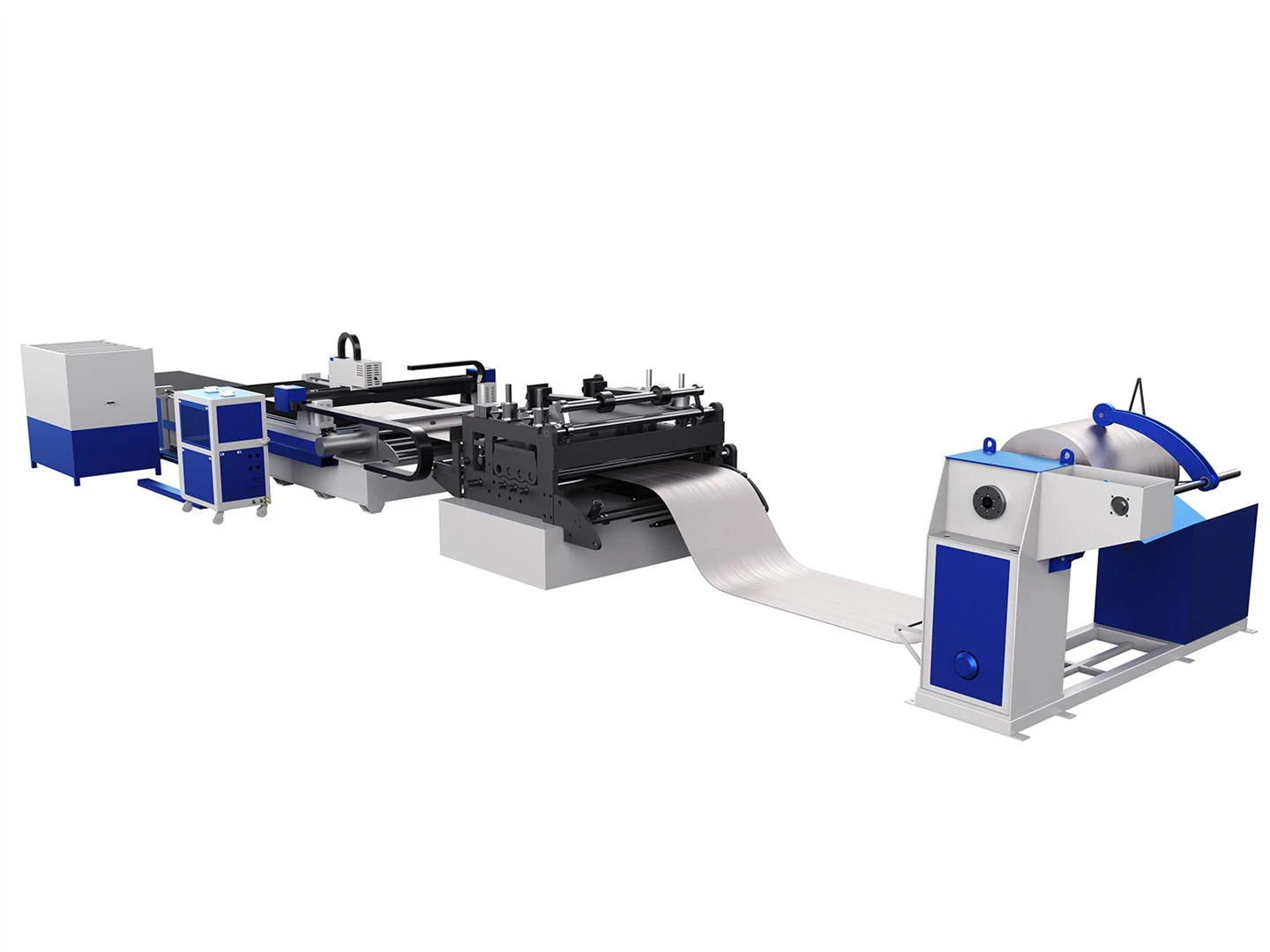 QY Laser Novi 4000mm * 2000 mm CNC laserski rezač valjani zavojnica Fed lasersko rezanje stroj za metal