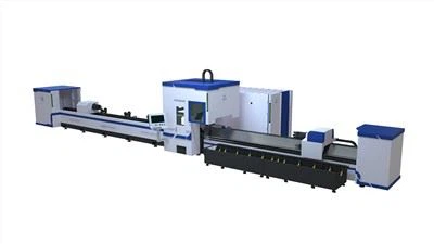 2kw CNC stroj za lasersko rezanje cijevi za rezanje cijevi i metalnih cijevi debljine 6 mm