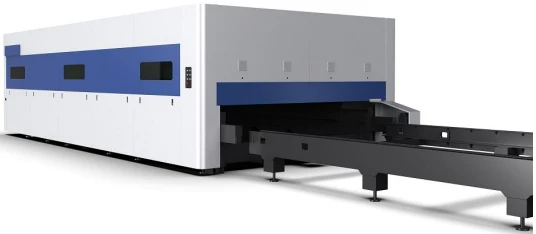 Full Closed Protection 12000w Cnc Metal Sheet Fiber Laser Cutting Machine For Stainless Steel Aluminum